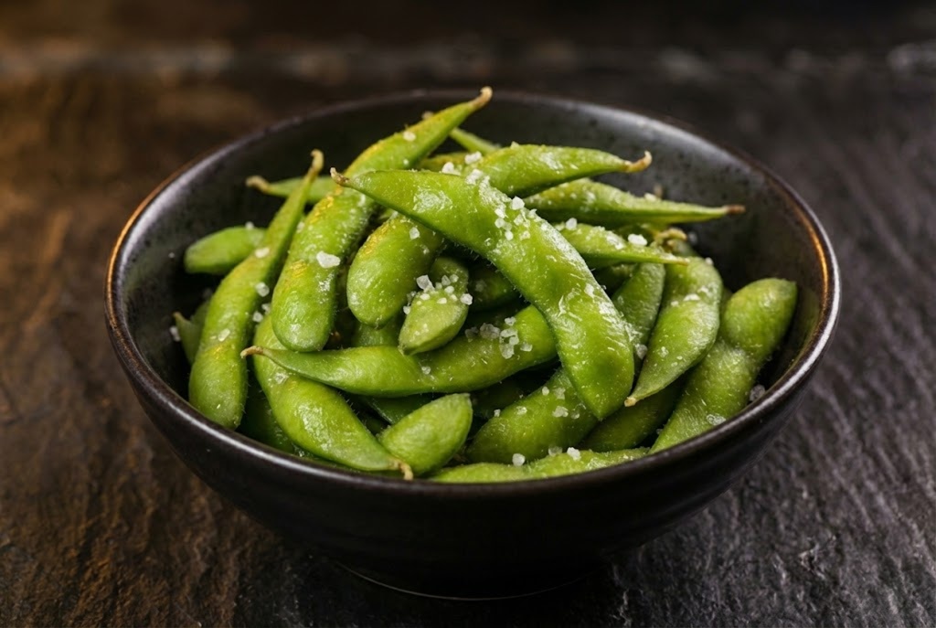 Edamame con sal