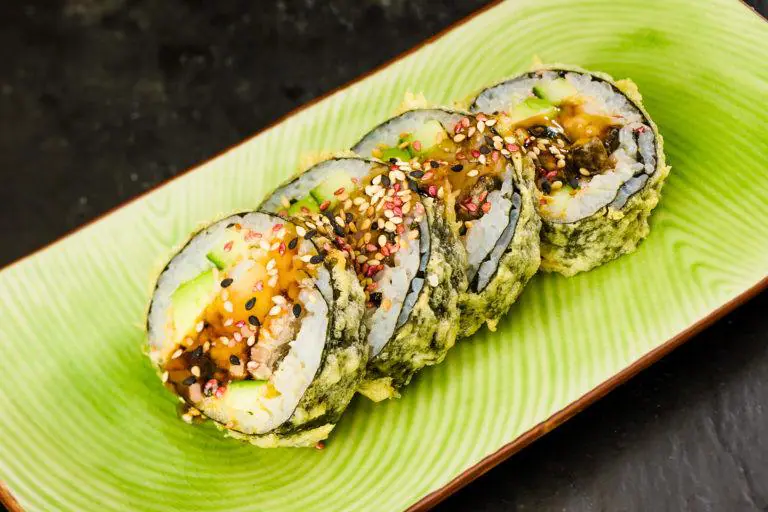 Hot Roll Futo Eel 6 pieces